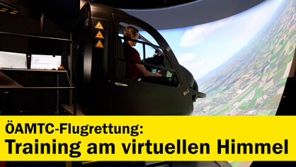 Flugsimulator: Training am virtuellen Himmel Flugsimulator: Training am virtuellen Himmel