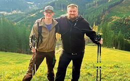 Wanderausflug auf der Familienalm am steirischen Hengspass.