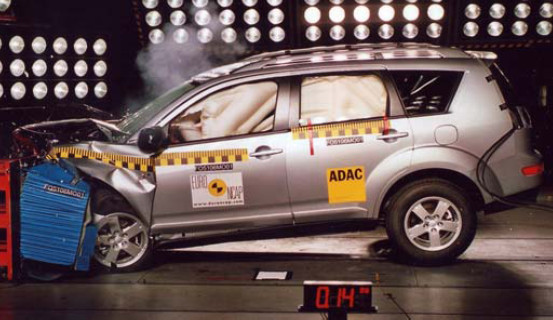 Amtc Crashtest Mitsubishi Outlander