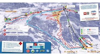 Bergbahn Pillersee Pistenplan Öamtc