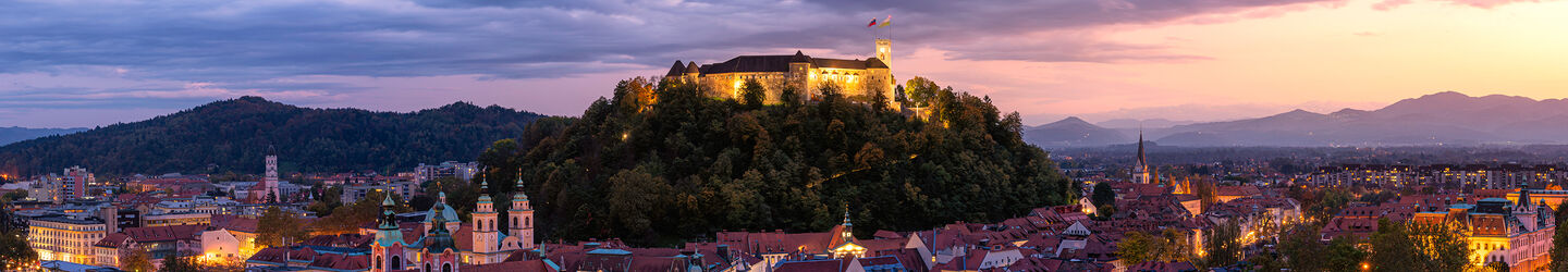 Altstadt von Ljubljana in der Abendstimmung iStock.com / Ghing