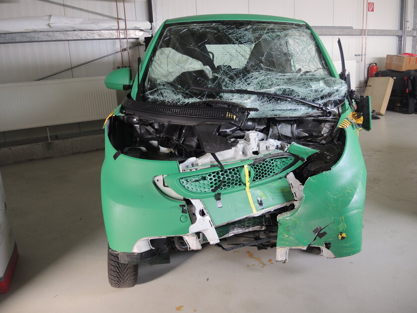 ÖAMTC-Test: Kleine Autos haben beim Crash das Nachsehen