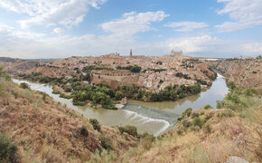 Panoramaaufnahme von Toledo