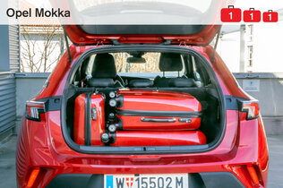 Opel Mokka Abmessungen und Kofferraumvolumen
